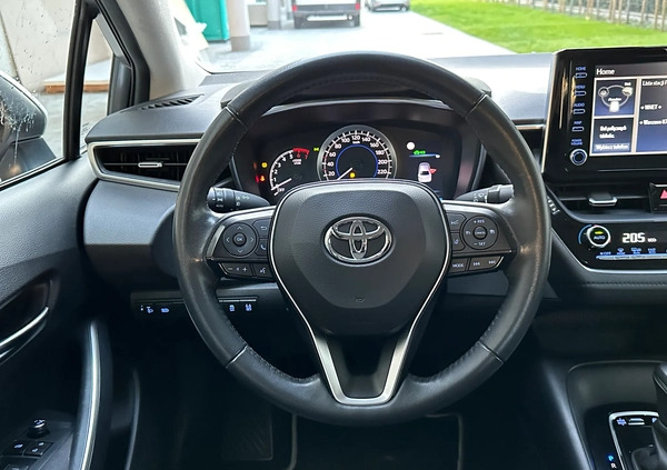 Toyota Corolla cena 79900 przebieg: 95777, rok produkcji 2020 z Wyrzysk małe 191